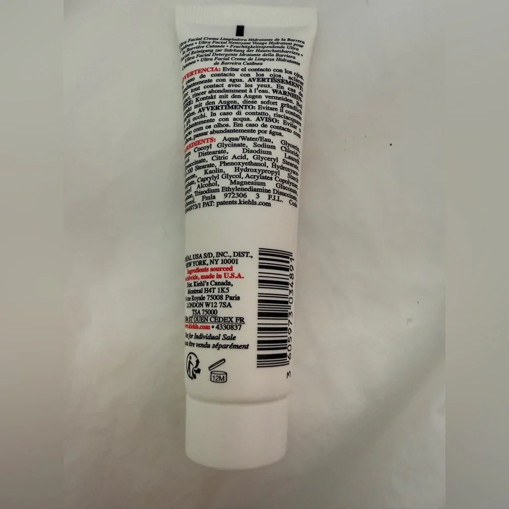 💙4/$20 KIEHL'S SINCE 1851 ULTRA FACIAL BARRIER HYDRATING CLEANSER